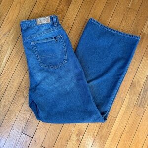 High Rise Wide Leg/ Addie Buffalo Jeans